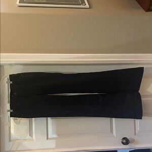 7 For All Mankind Women's Black Flare Jeans